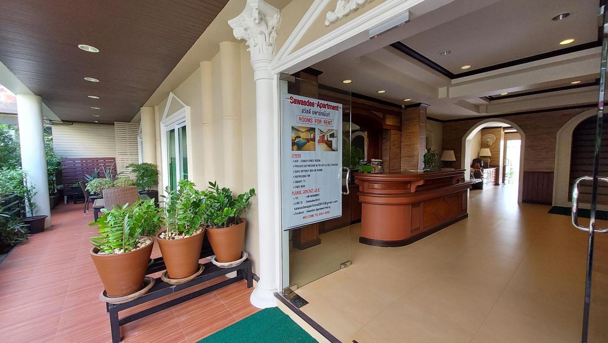 Sawasdee Apartment Patong Exterior foto